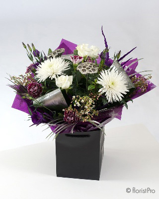 PURPLE RAIN LIVING VASE