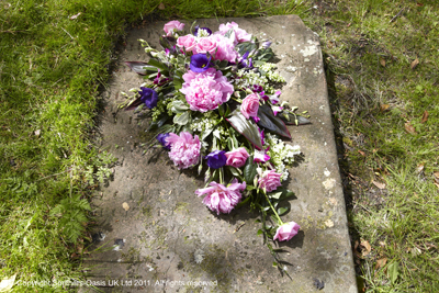 Beautiful tribute in pinks
